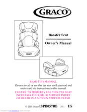 Graco 8E20WND - TurboBooster SafeSeat Step 3 Owner's Manual