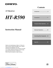 Onkyo HT-S5400 Instruction Manual