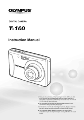Olympus T-100 Instruction Manual