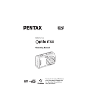 Pentax Optio E60 Operating Manual