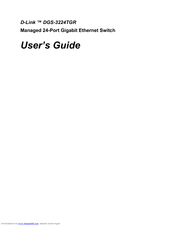 D-Link DGS-3224TGR - Switch User Manual