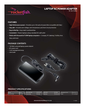 Rocketfish RF-ACU12002 Specifications