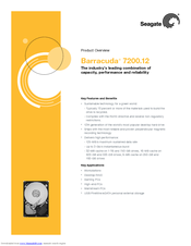 Seagate Barracuda 7200.12 Product Overview