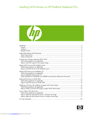 HP EliteBook 8440W Driver Installation