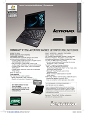 Lenovo 05962RU Specifications