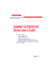 Toshiba M105-S3004 - Satellite - Core Duo 1.66 GHz User Manual