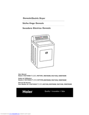 Haier Genesis HLF103QR User Manual