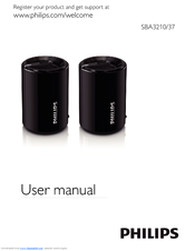 Philips SBA3210/37 User Manual