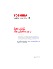 Toshiba LX800 Serie Manual Del Usuario