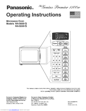 Panasonic NNS669WAS Operating Instructions Manual