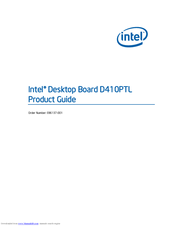 Intel D410PTL Product Manual