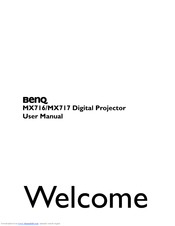BenQ MX717 User Manual