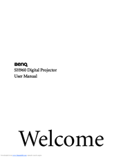 BenQ SH960 User Manual