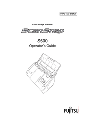 Fujitsu S510M - ScanSnap - Document Scanner Operator's Manual