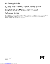 HP StorageWorks SN6000 Reference Manual
