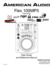 American Audio Flex 100MP3 User Manual And Reference Manual