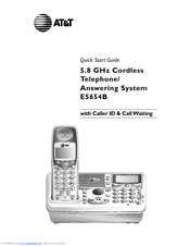 AT&T E5654B Quick Start Manual
