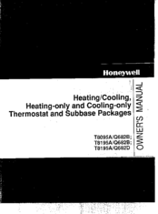 Honeywell T8095A Owner's Manual
