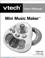 Vtech Mini Music Maker User Manual