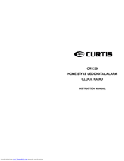 Curtis CR1339 Instruction Manual