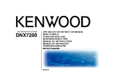 KENWOOD DNX7200 Instruction Manual