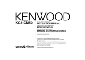 KENWOOD KCA-CM50 Instruction Manual