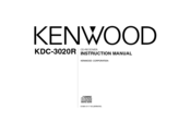 KENWOOD KDC-3020R Instruction Manual
