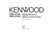 KENWOOD KRC-21SG Instruction Manual
