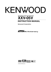 KENWOOD XXV-05V Instruction Manual