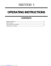 Panasonic AJCA910 - 4 CH AUDIO ADA Operating Instructions Manual