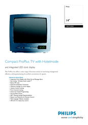Philips 14HT3304/01 Specifications