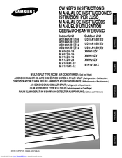 Samsung MH09ZV-18 Owner's Instructions Manual