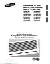 Samsung US09A6MAF/KCV Owner's Instructions Manual