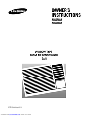 Samsung AW0560A Owner's Instructions Manual