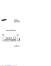 Samsung DVD-CM420 Instruction Manual