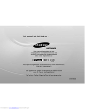 Samsung DVD-L100WA Manual