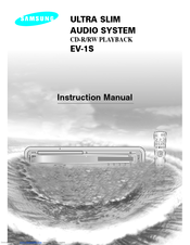 Samsung EV-1S Instruction Manual