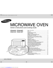 Samsung CE2933NT Owner's Instructions Manual