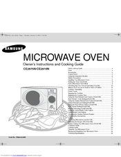 Samsung CE2915N Owner's Instructions Manual