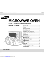 Samsung CE291DN Owner's Instructions Manual