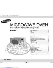 Samsung M187AN-BL Owner's Instructions Manual
