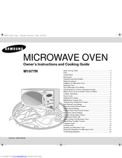 Samsung M1977N Owner's Instructions Manual