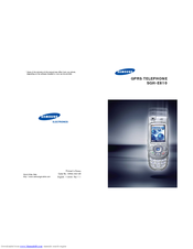Samsung SGH-E810C Manual