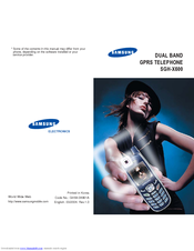 Samsung SGH X600 Manual