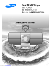 Samsung Wingo S-P2450 Instruction Manual