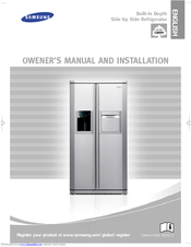 Samsung RSE8KPCW Owners And Installation Manual