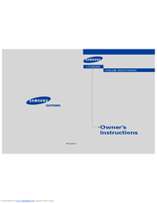 Samsung CT-21K2MJ Owner's Instructions Manual