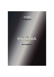 Insignia NS-42E440A13 User Manual