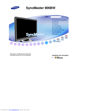 Samsung 906BW - SyncMaster - 19