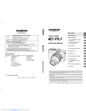 Olympus E-PL1 Instruction Manual